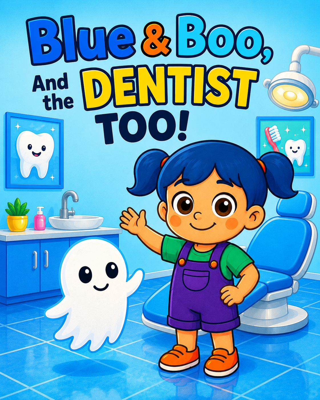Blue & Boo, And the Dentist Too! book cover